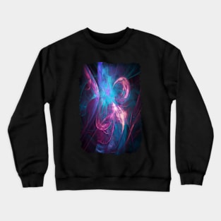 Alien Code 3 Teal Magenta Crewneck Sweatshirt